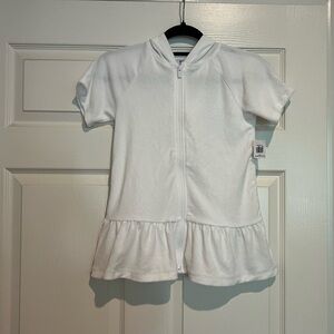 Old Navy White Kids Swim Coverup